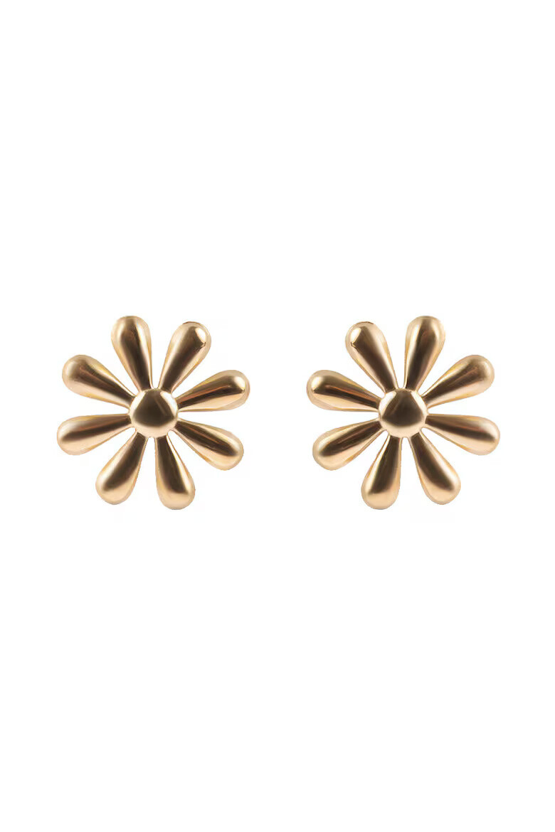 Emily Westwood Pozlacené náušnice Kytičky Xeloria EWE250372G