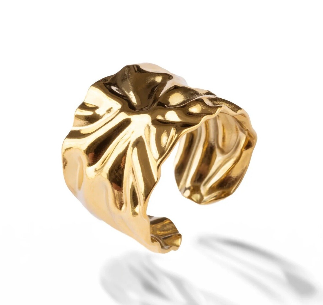 Marc Malone Masivní otevřený prsten Corin MCR250274G