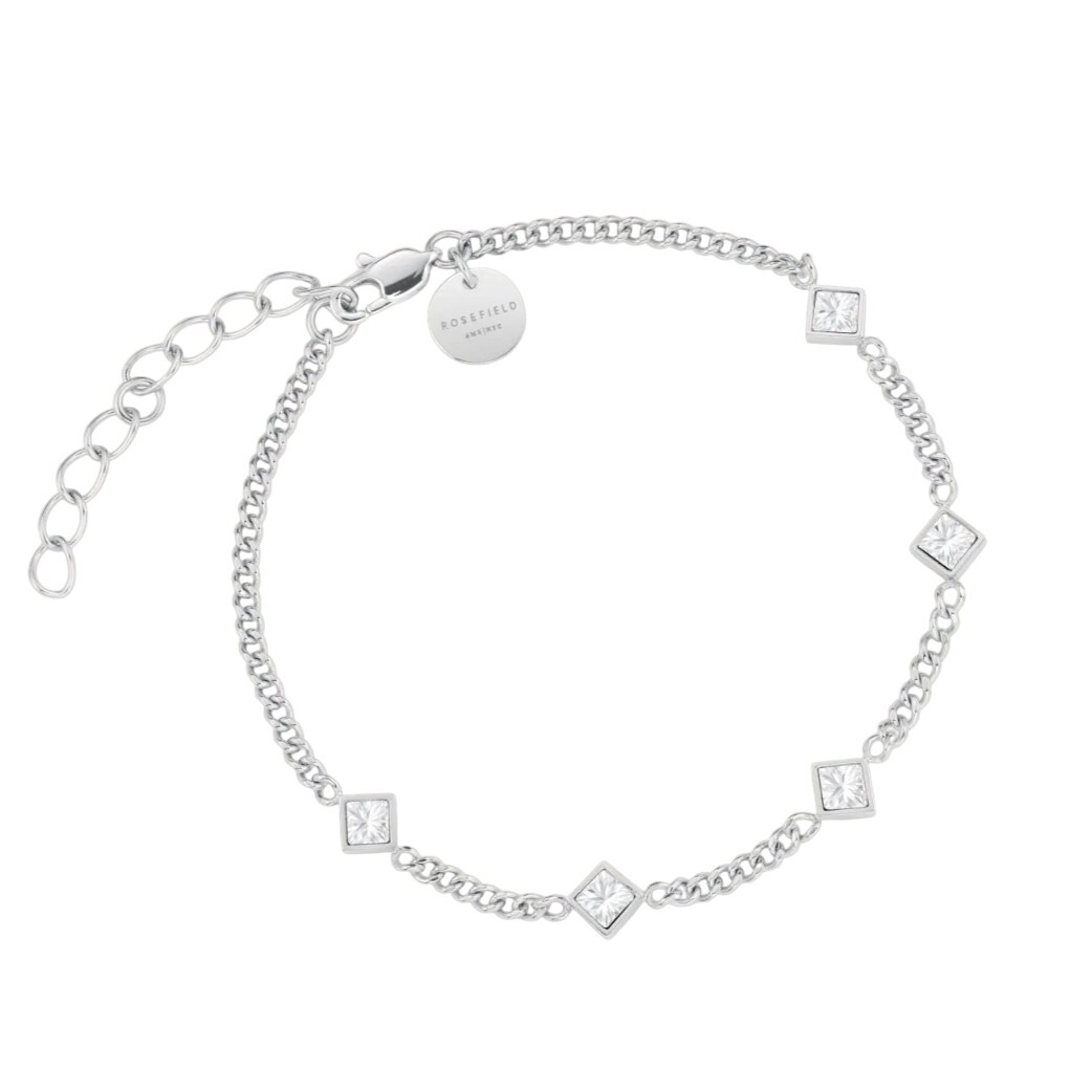 Rosefield Něžný náramek s čirými krystaly JBCPS-J1173