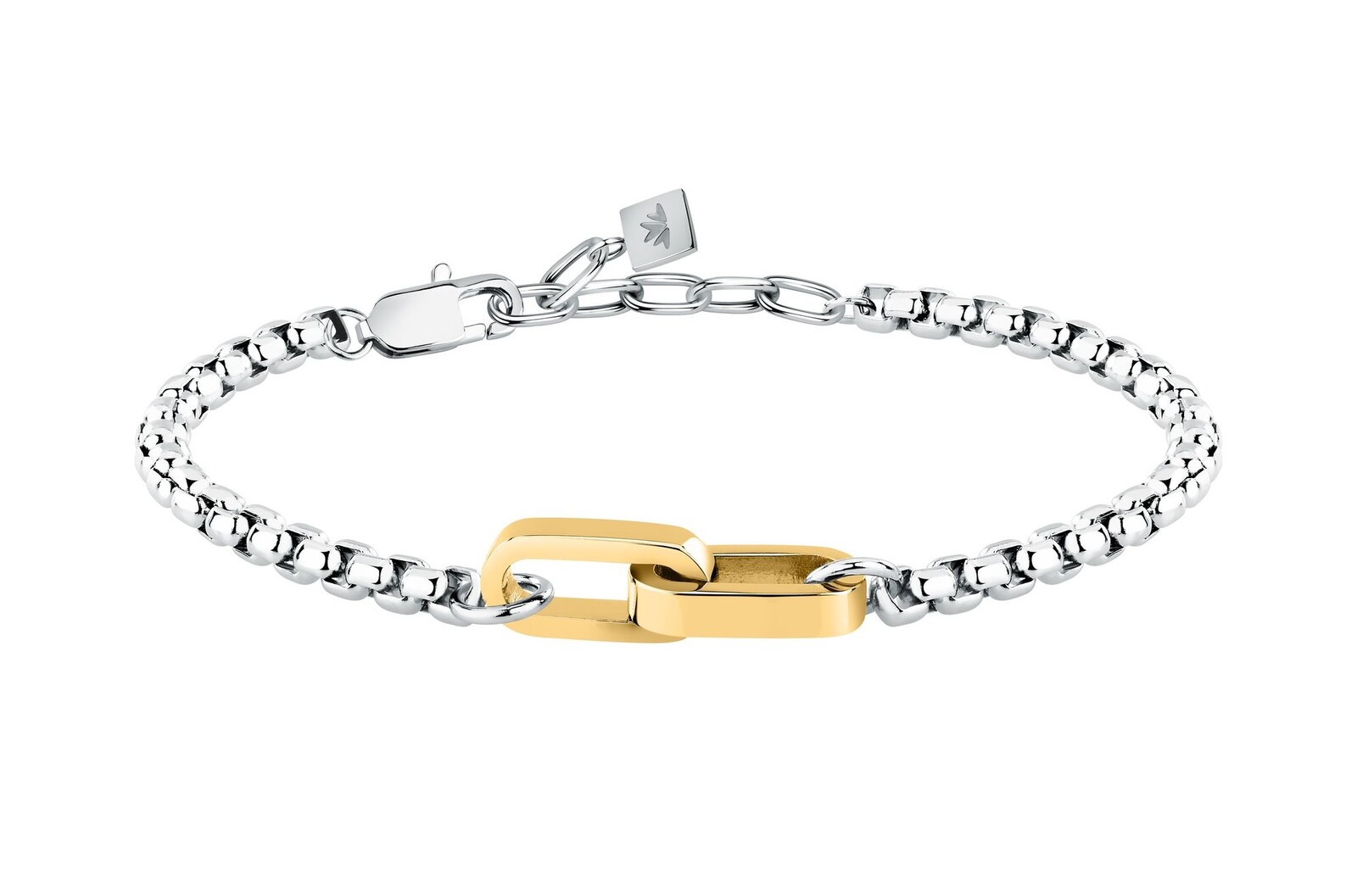 Morellato Minimalistický bicolor náramek pro muže Motown SABY14