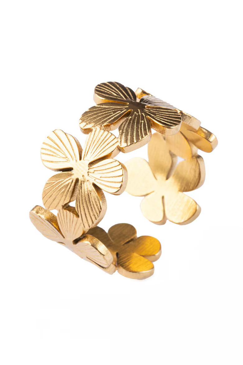 Emily Westwood Otevřený kytičkový prsten Talynne EWR250289G