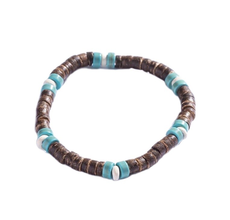 Marc Malone Korálkový náramek s tyrkysem MCGB5086