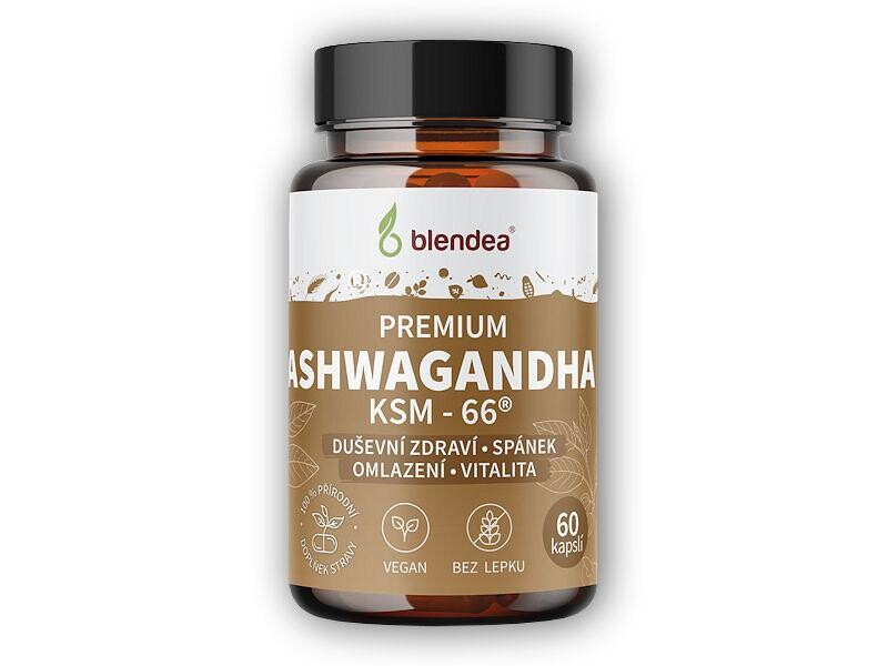Blendea Ashwagandha KSM-66 60 kapslí