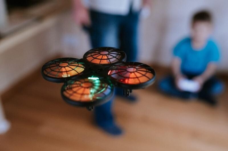 IQ models Dron RMT-700 PRO oranžový - nerozbitný RC dron