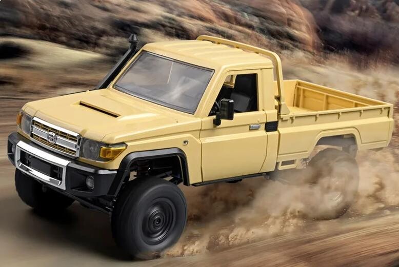 IQ models RC Land Cruiser TOYOTA písková + náhradní akumulátor
