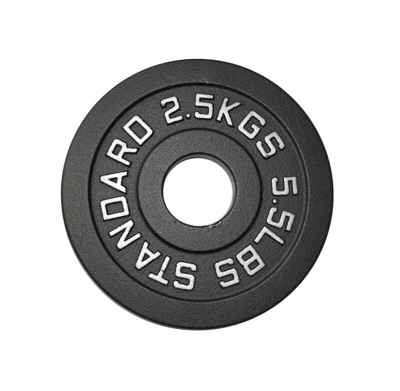 Kubisport Náhradní kotouč speciální litinový 2,5kg - průměr otvoru 50 mm