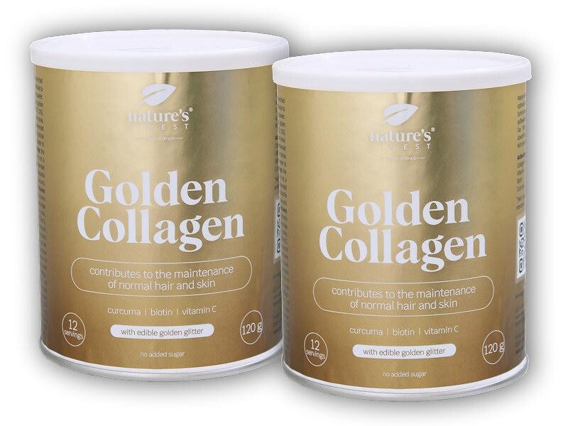 Natures Finest 2x Golden collagen 120g