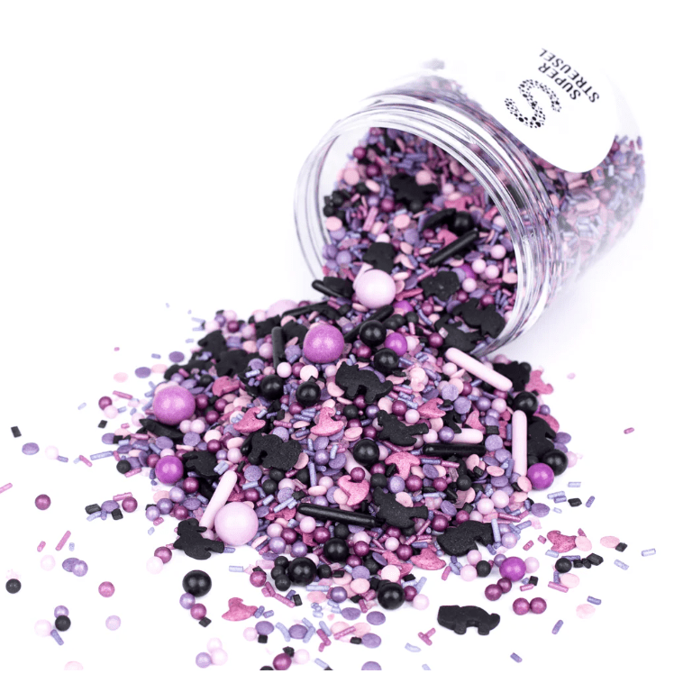 Cukrové zdobení černé kočky 90g - Super Streusel