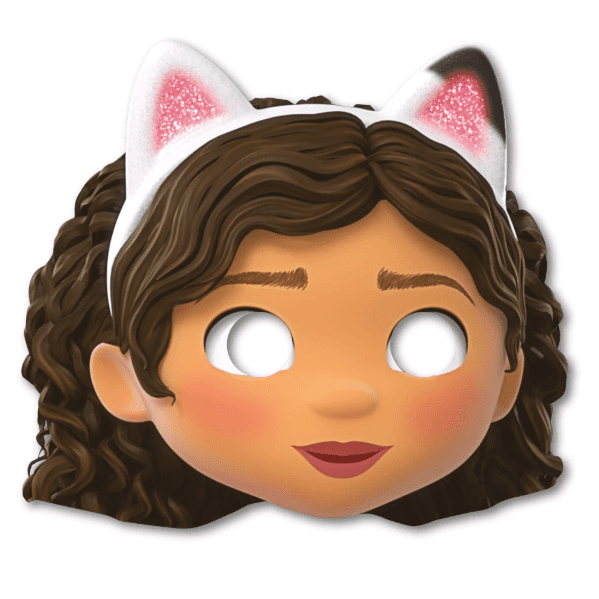 Papírové masky Gábinin kouzelný domek 6ks - Procos