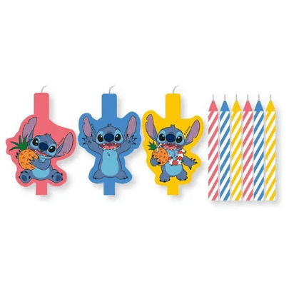 Narozeninové svíčky Stitch - Procos