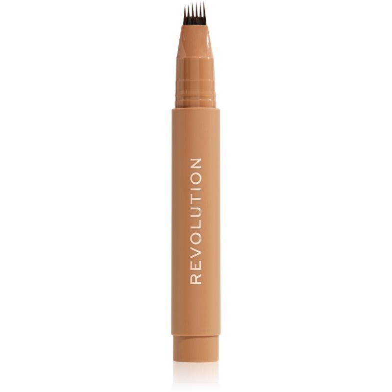 Makeup Revolution Instant Brow Hair fix na obočí odstín Cool Brown 1.8 ml