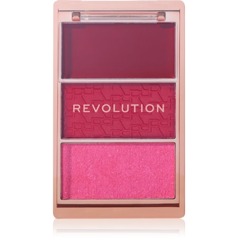 Makeup Revolution Blush Icon Palette paleta tvářenek odstín My Cherry Truth 9.8 g