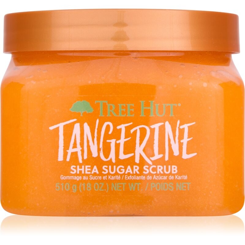 Tree Hut Shea Sugar Scrub Tangerine cukrový peeling s bambuckým máslem 510 g