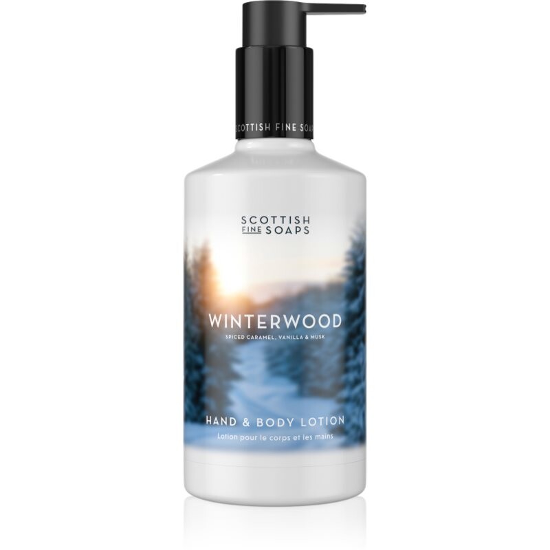 Scottish Fine Soaps Winterwood tělové mléko na ruce a tělo 300 ml