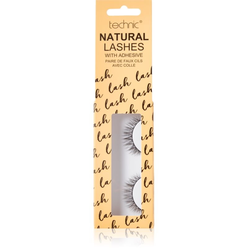 Technic Cosmetics Natural Lashes umělé řasy BC19 1 pár