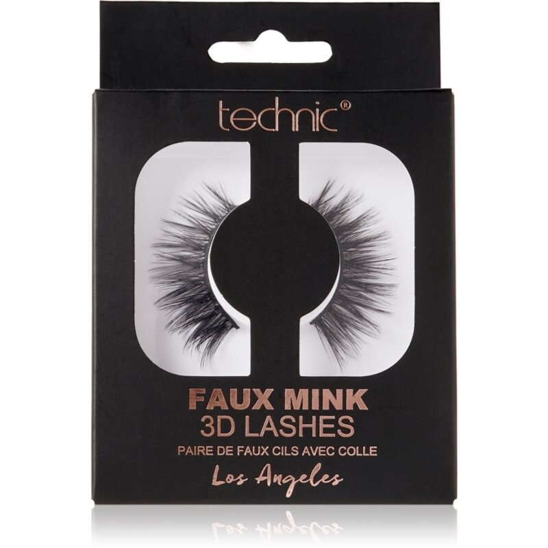Technic Cosmetics Faux Mink umělé řasy Los Angeles 1 pár