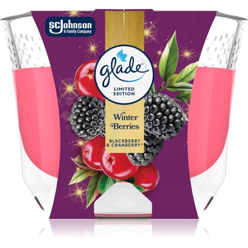 GLADE Winter Berries vonná svíčka 204 g