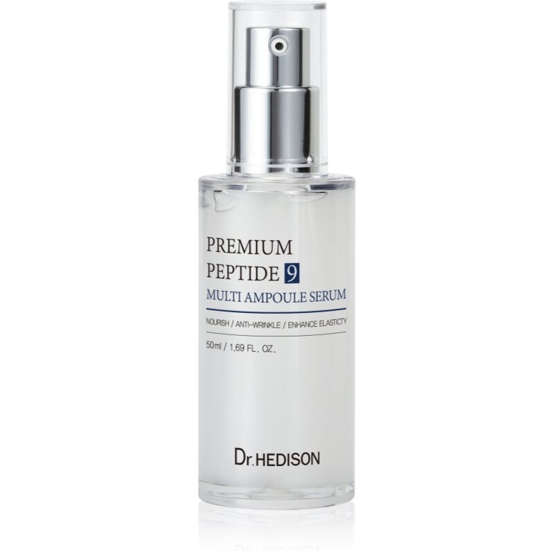 Dr. HEDISON Premium Peptide 9+ Multi Ampoule Serum intenzivní sérum pro výživu a hydrataci 50 ml