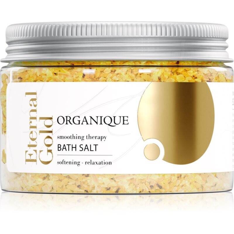 Organique Eternal Gold Smoothing Therapy relaxační sůl do koupele 600 g