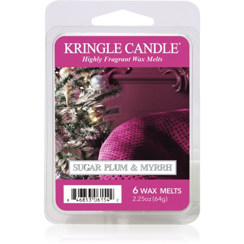 Kringle Candle Sugar Plum & Myrrh Wax Pot vonná svíčka 64 g