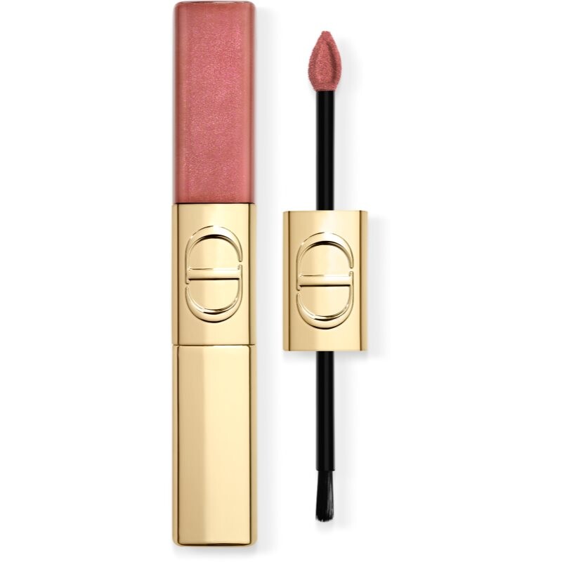 DIOR Rouge Dior Liquid Duo dlouhotrvající tekutá rtěnka limitovaná edice odstín 100 Spectacular Nude 5 ml
