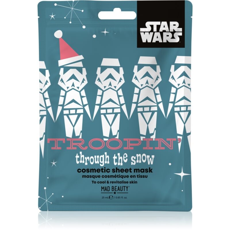 Mad Beauty Star Wars Xmas hydratační plátýnková maska 25 ml