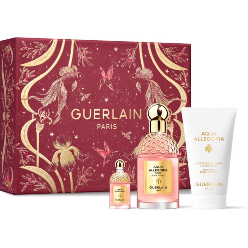 GUERLAIN Aqua Allegoria Rosa Rossa Forte dárková sada limitovaná edice pro ženy