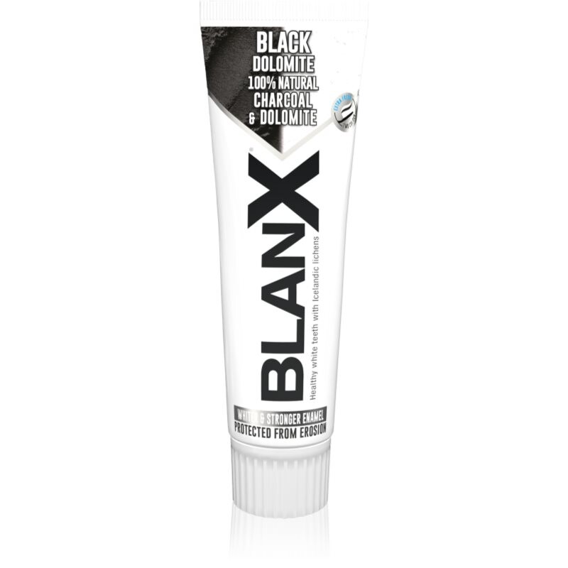 BlanX Black Dolomite bělicí zubní pasta s aktivním uhlím 75 ml