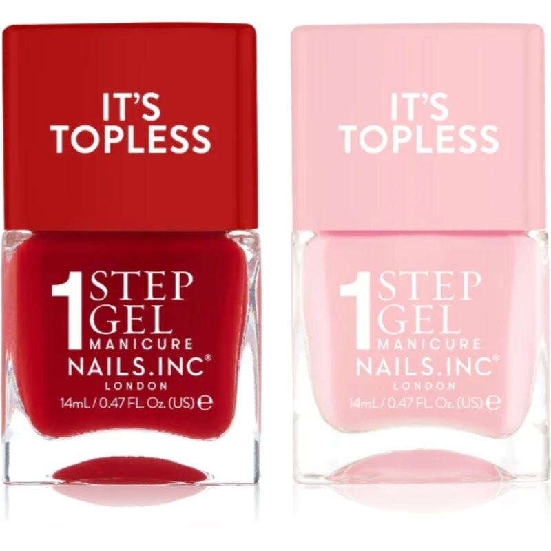 Nails Inc. It’s Topless Duo Set sada laků na nehty