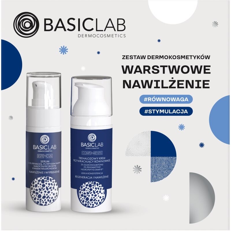 BasicLab Dermocosmetics Layered Moisturising dárková sada pro intenzivní hydrataci