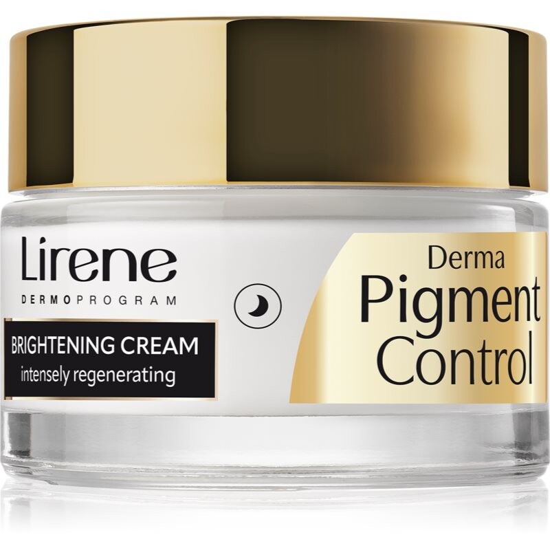 Lirene Derma Pigment Control Brightening Night Cream rozjasňující noční krém pro pleť s hyperpigmentací 50 ml