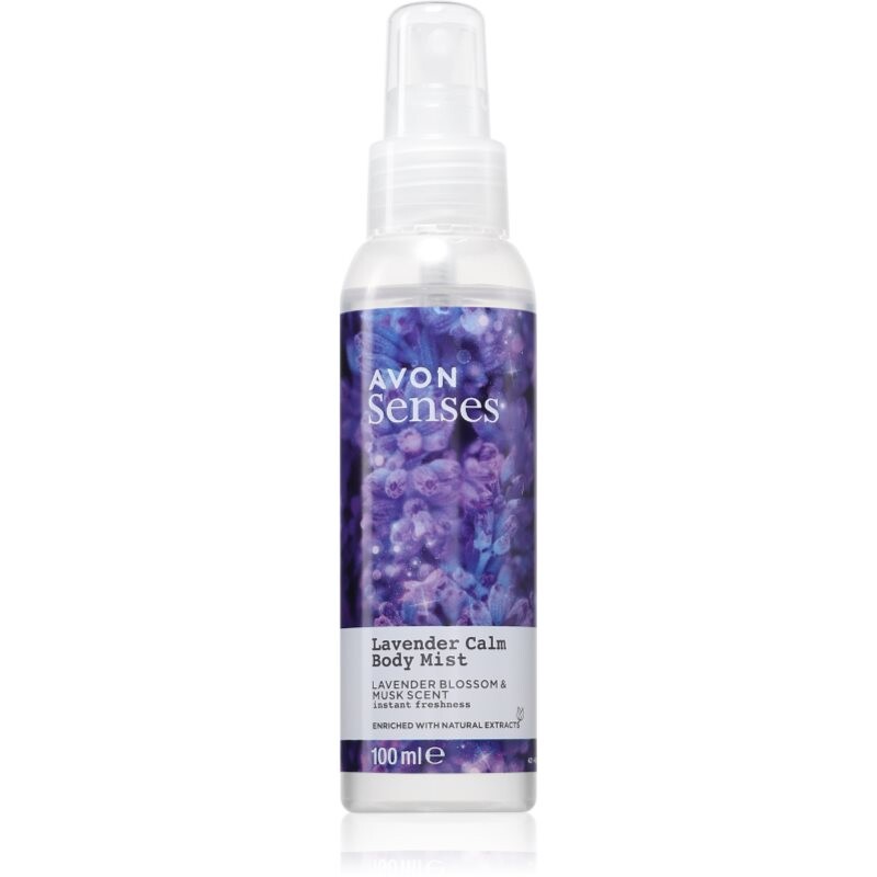 Avon Senses Lavender Calm parfémovaný tělový sprej 100 ml