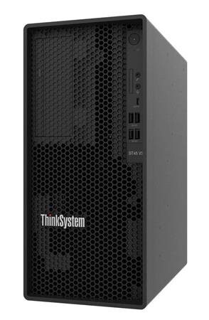 Lenovo ThinkSystem ST45v3 EPYC 4344P 8C 65W 3.8GHz / 1x32GB / 2x2TB SATA NHS 3,5”(3) / SW RAID / noDVD / noXCC / 500W fi