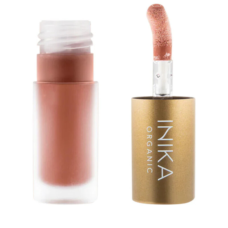 INIKA Organic Tónovaný olej na rty s kolagenem a skvalanem (Tinted Lip Oil) 5 ml Blossom