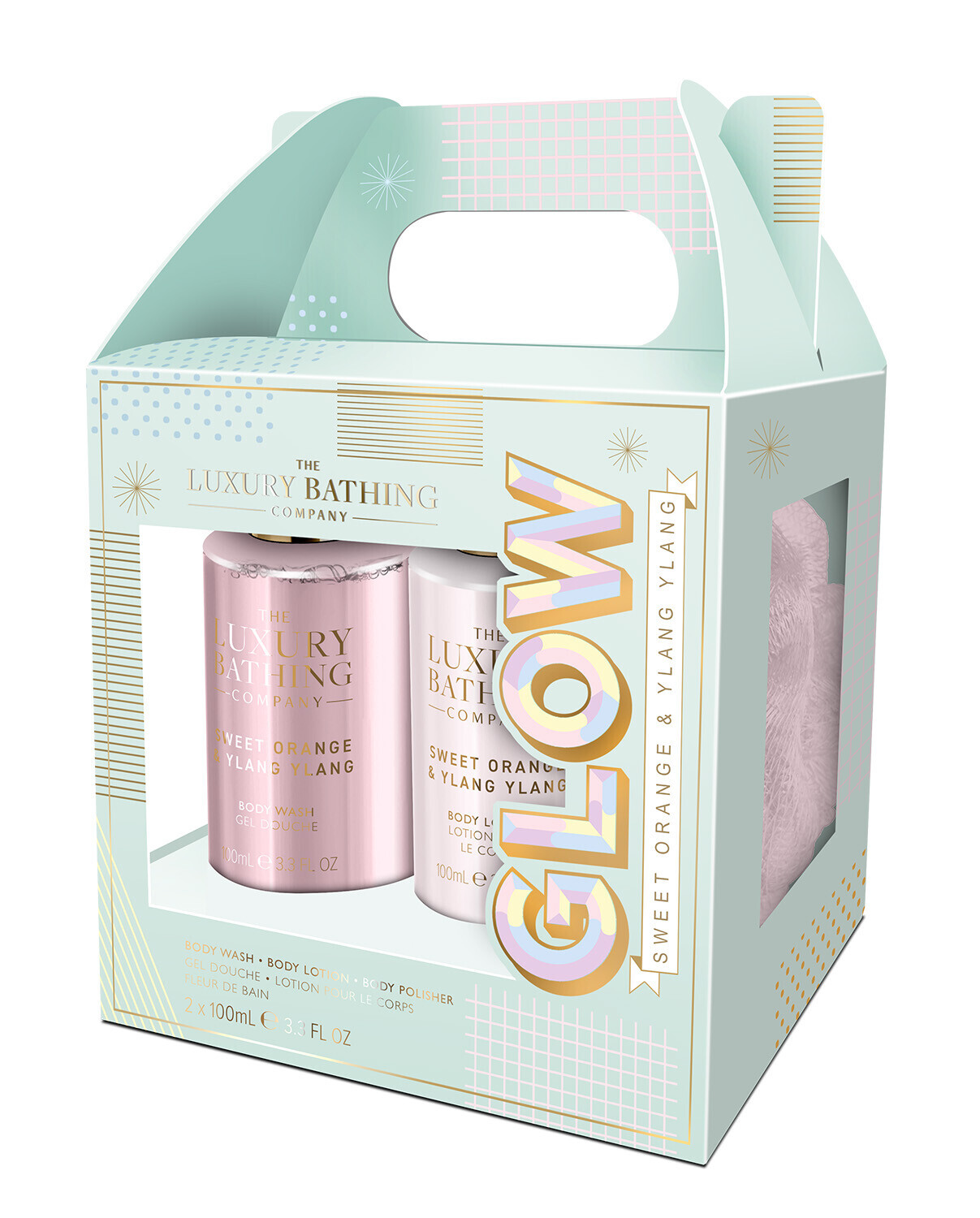 The Luxury Bathing Company Dárková sada koupelové péče Pomeranč & Ylang Ylang 3 ks