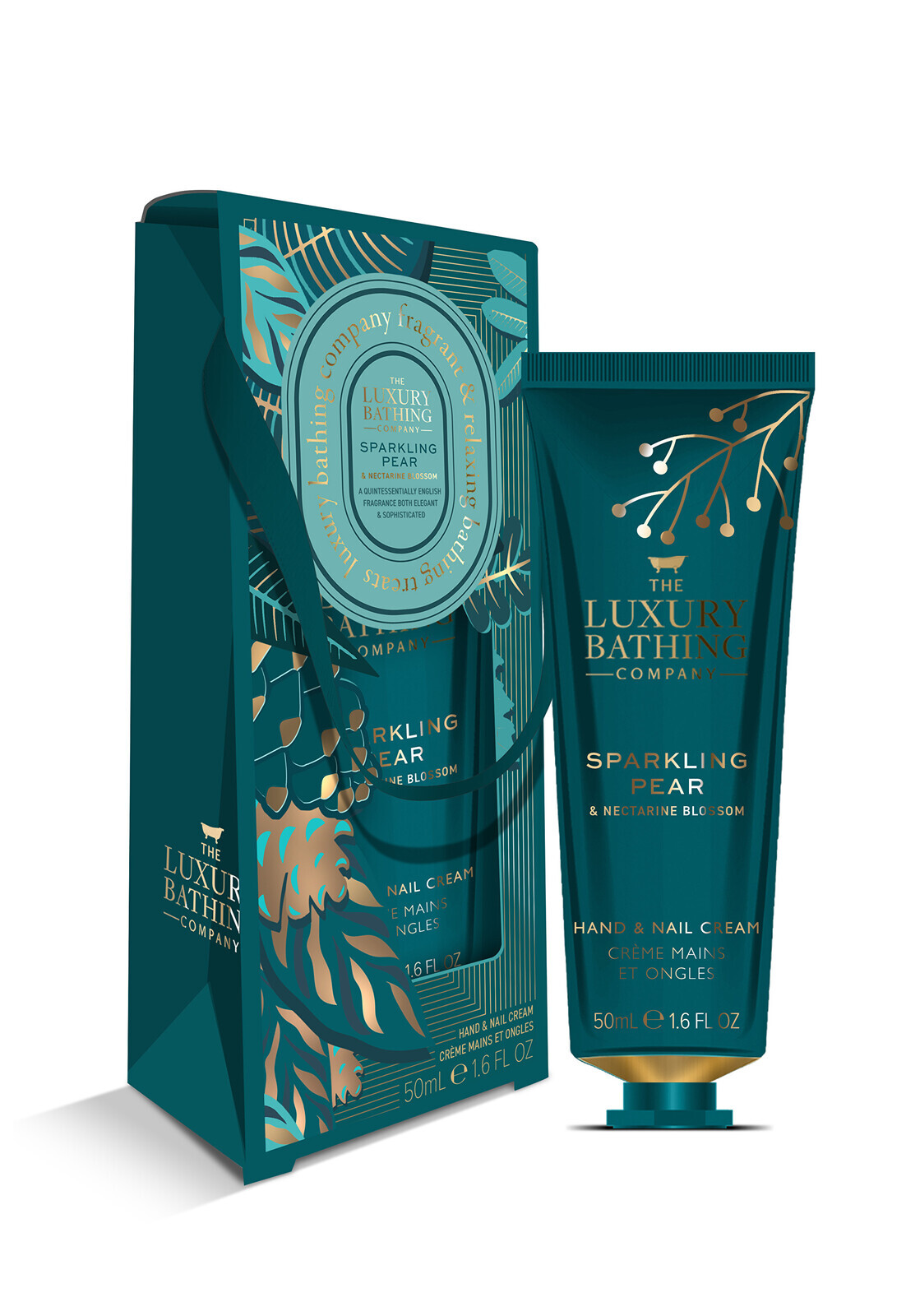The Luxury Bathing Company Krém na ruce Hruška & Květ nektarinky (Hand & Nail Cream) 50 ml