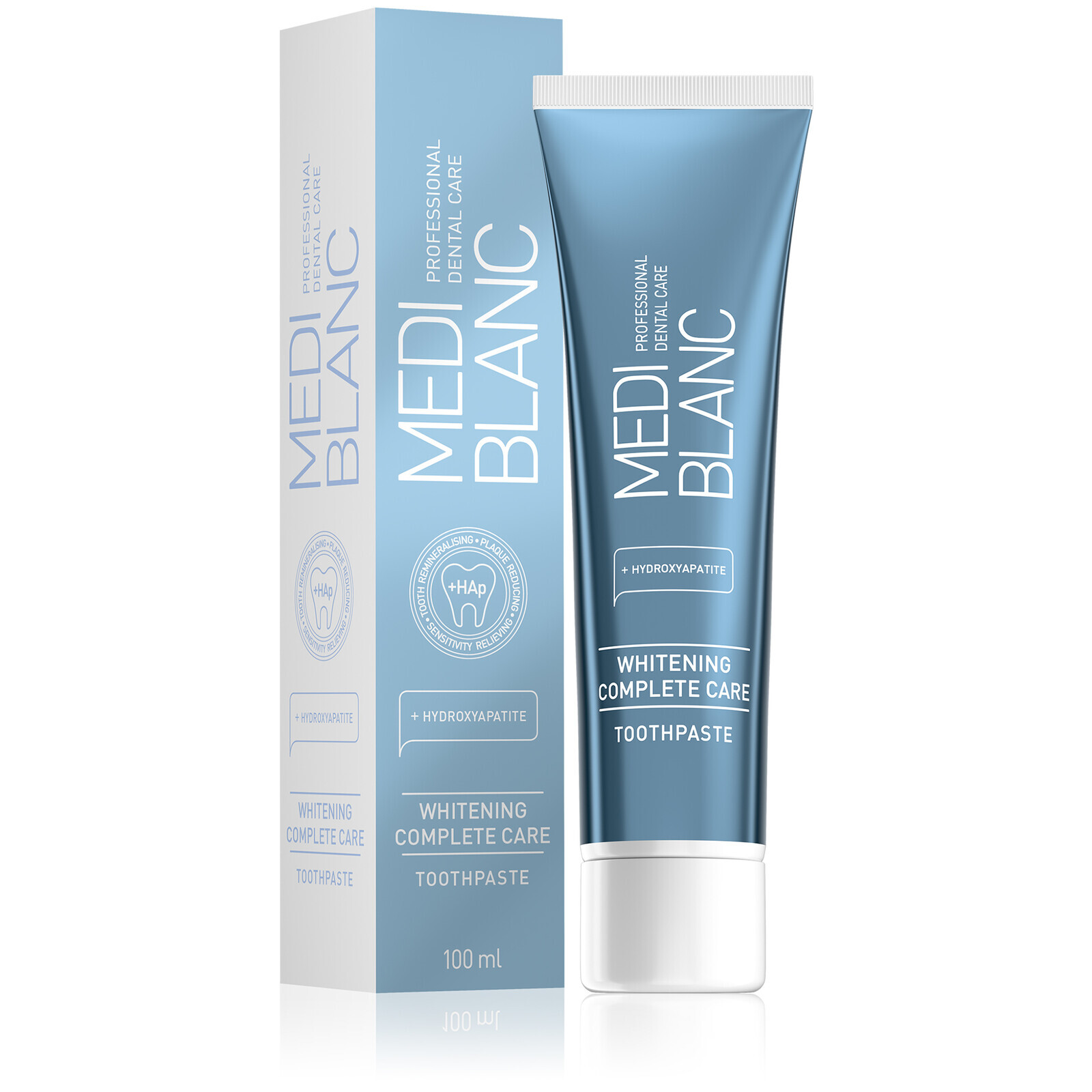 MEDIBLANC Bělicí zubní pasta pro kompletní péči (Whitening Complete Care Toothpaste) 100 ml