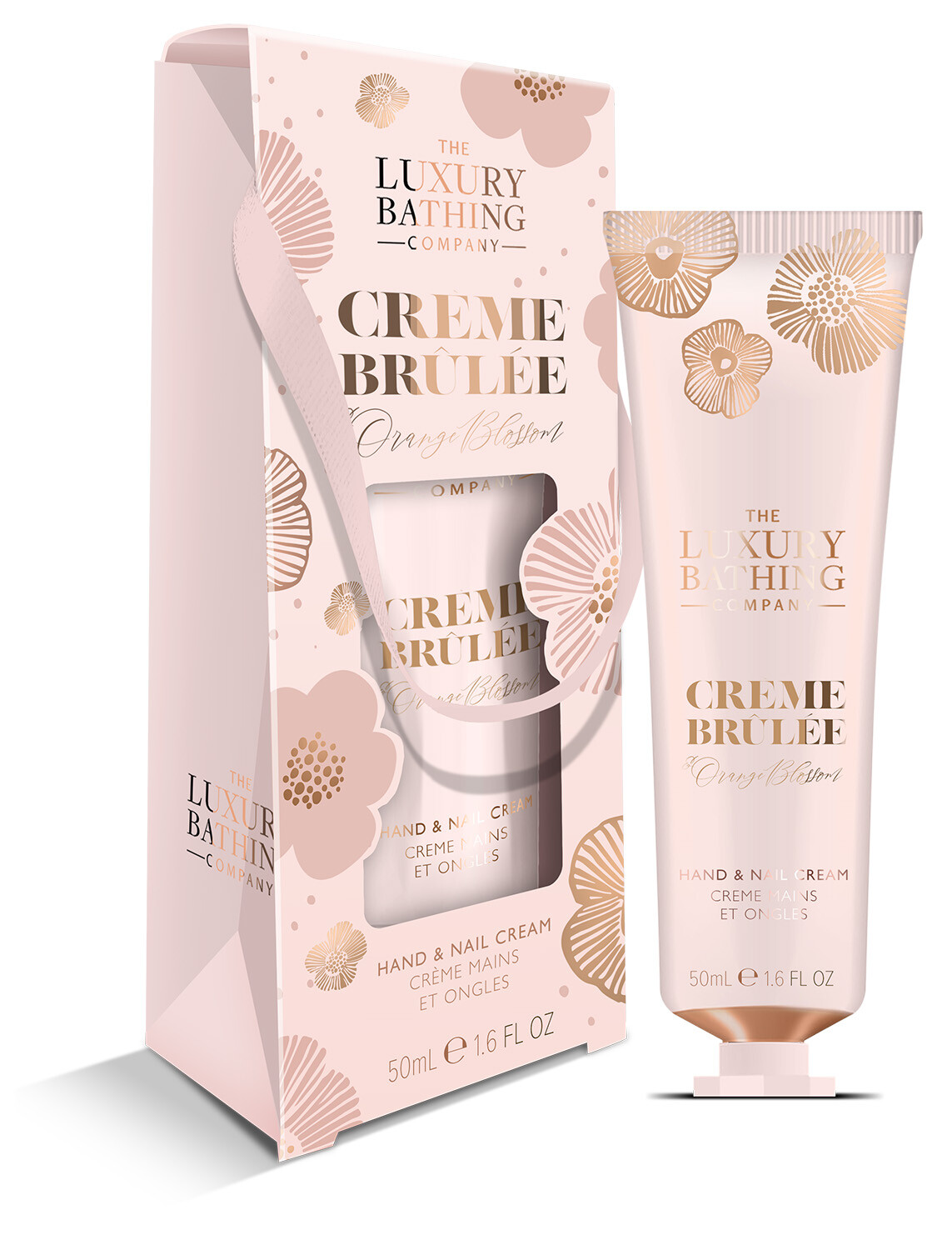 The Luxury Bathing Company Krém na ruce Creme brulée, Pomerančový květ & Vanilka (Hand & Nail Cream) 50 ml