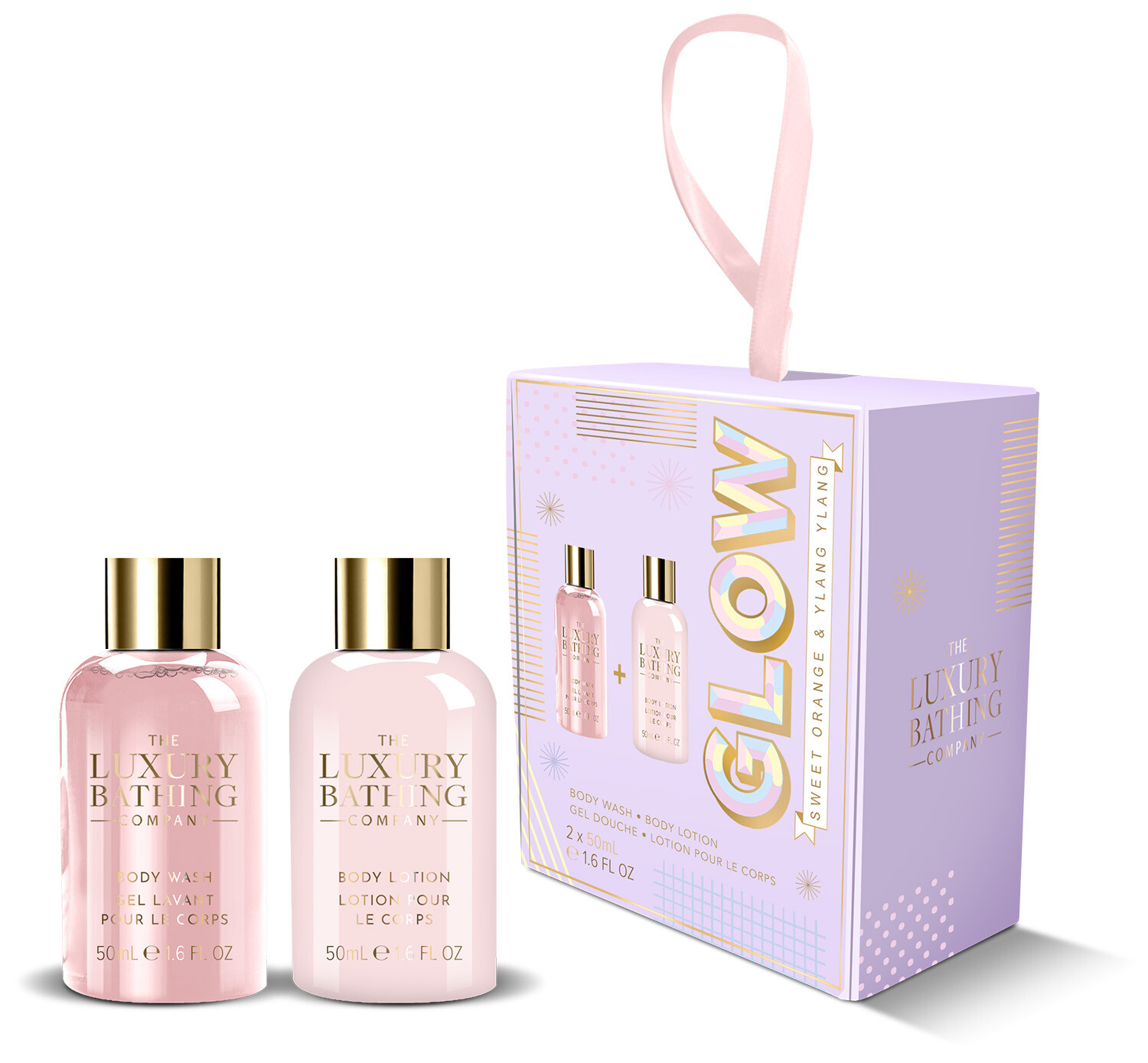 The Luxury Bathing Company Dárková sada péče o tělo Pomeranč & Ylang Ylang 2 ks