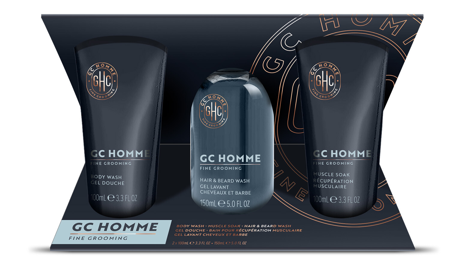 Grace Cole Dárková sada péče o tělo Černý pepř & Mandarinka 3 ks