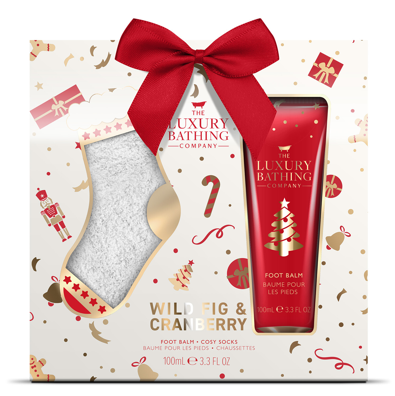 The Luxury Bathing Company Dárková sada Fík & Brusinka 2 ks