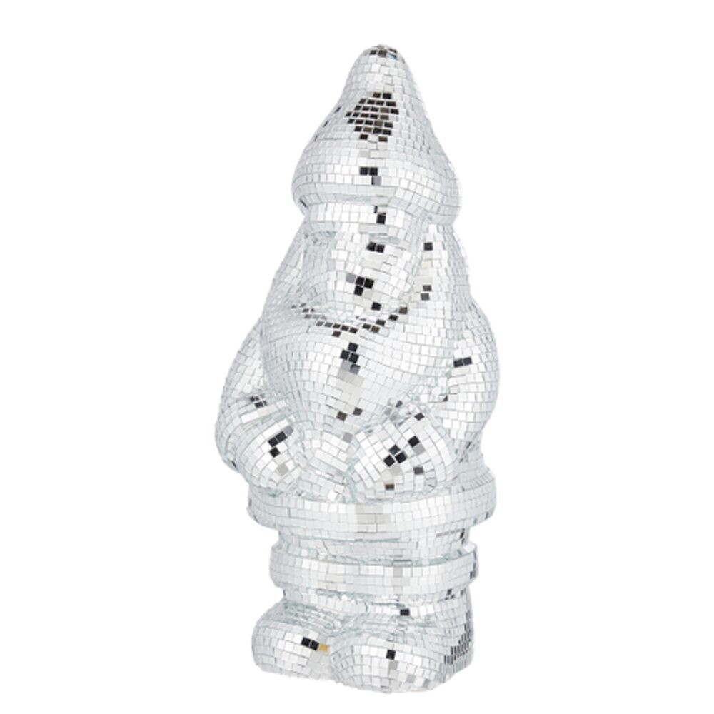 DISCO Santa 45 cm - stříbrná