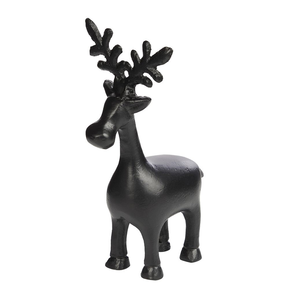 OH MY DEER Sob kovový - černá