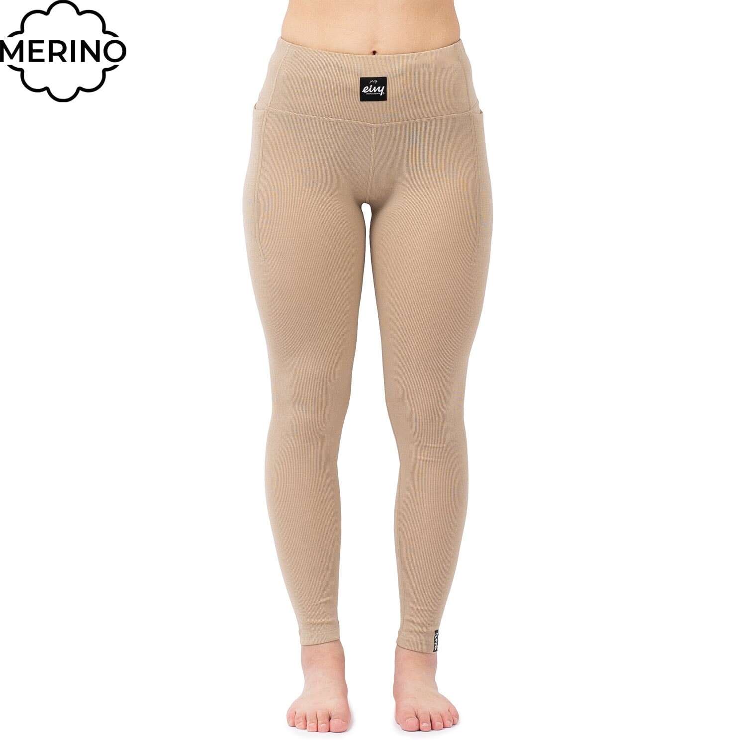 Eivy Pocket Merino Wool Rib Tights