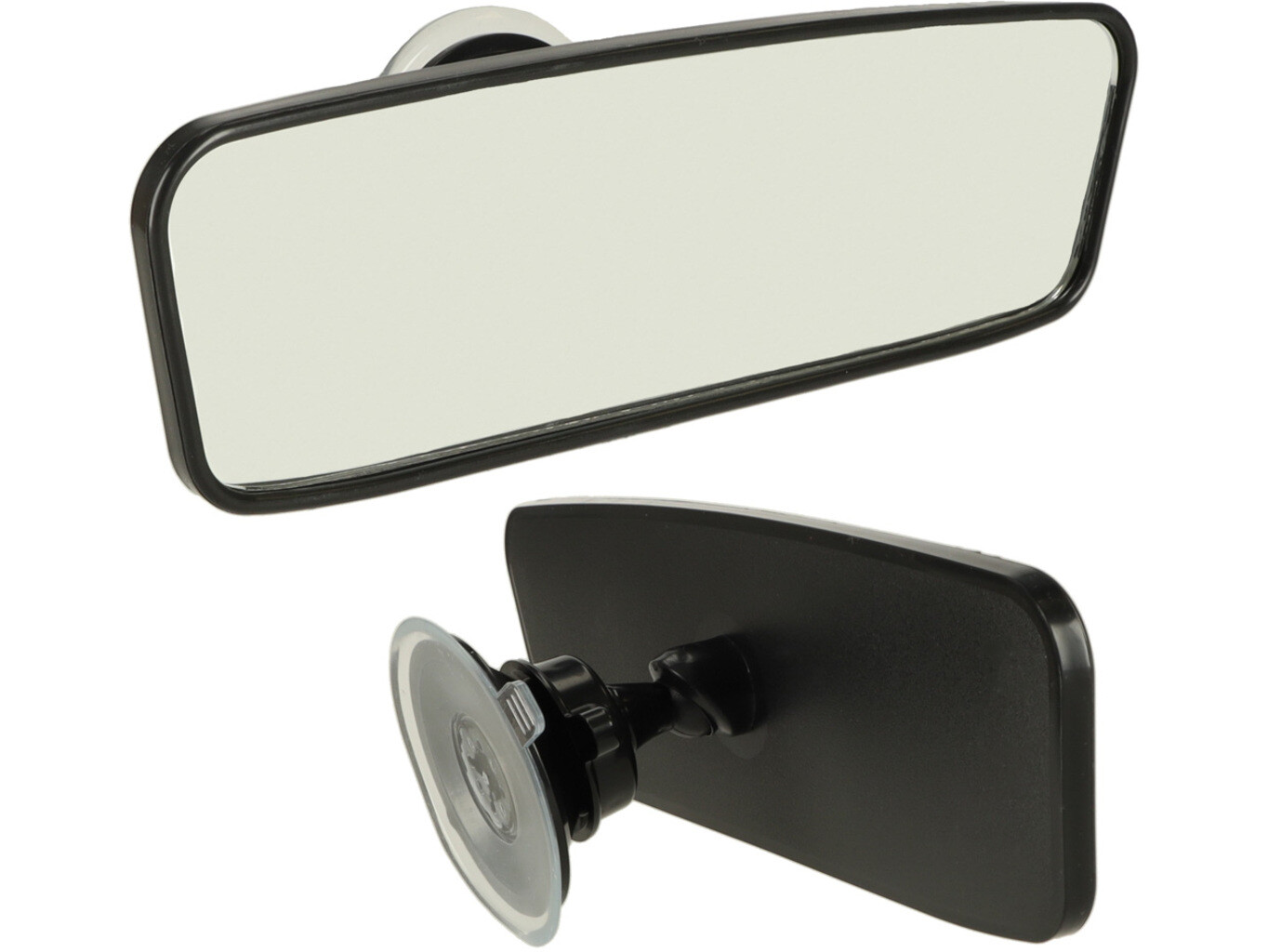 Širokoúhlé zpětné zrcátko s přísavkou 20 cm