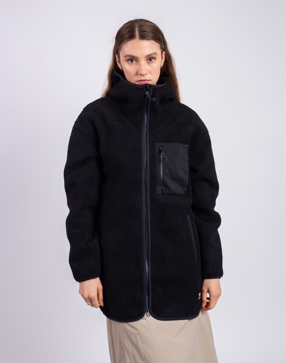 Fjällräven Vardag Pile Fleece Long W 550 Black XS