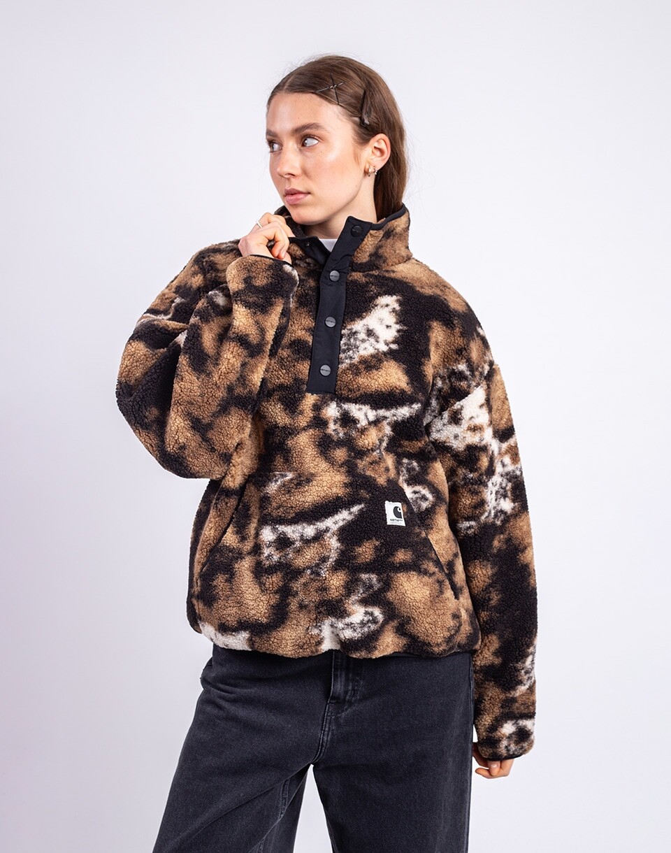 Carhartt WIP W' Elliot High Neck Liner Wild Dog Jacquard/Black S