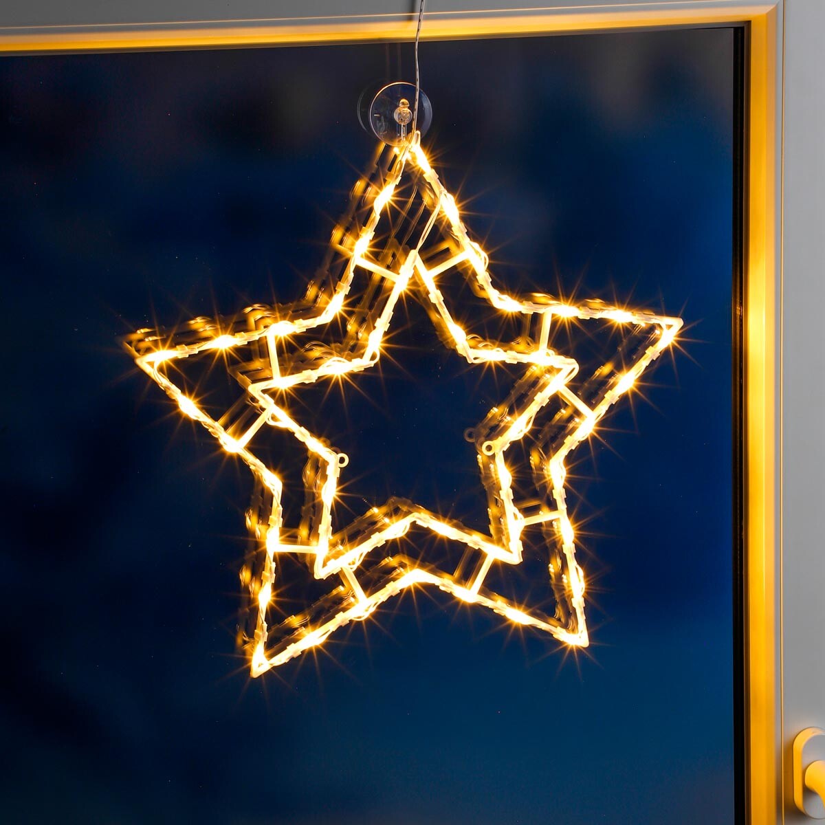 Haushalt international Světelná dekorace na okno Hvězda