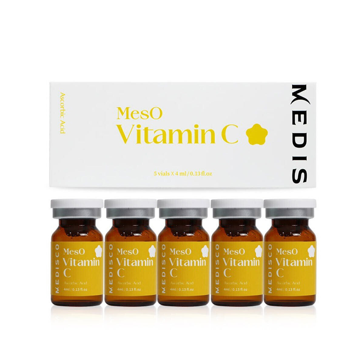 Medisco MesO Vitamin C Serum For Micro-Needling Mesotherapy Sys pleťové sérum pro microneedling nebo mezoterapii 5x4 ml unisex