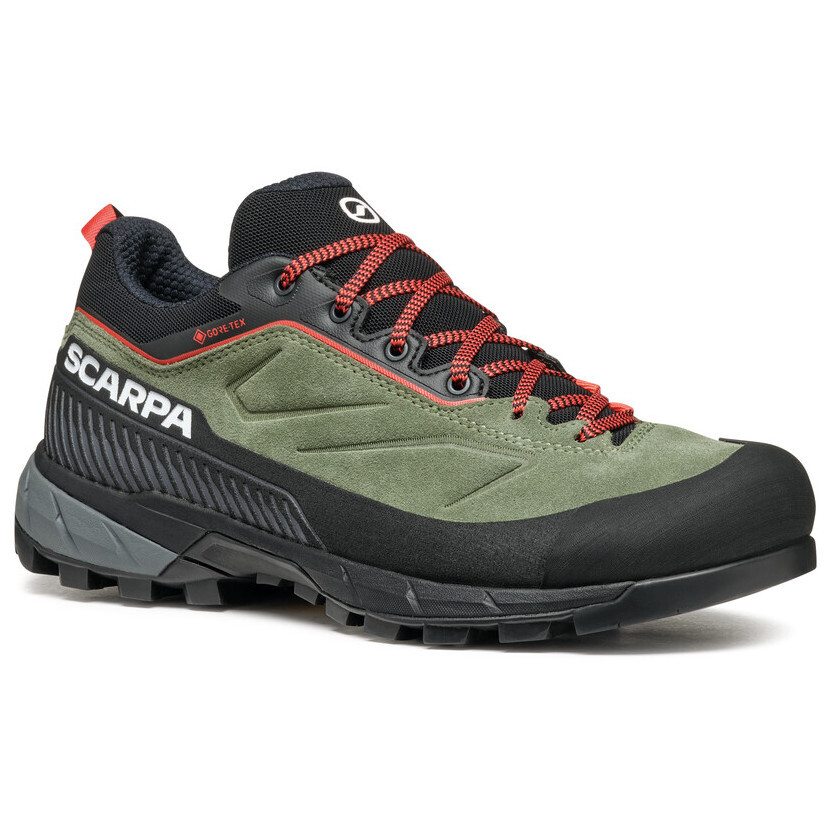 Dámské turistické boty Scarpa Rapid Xt Gtx Wmn Velikost bot (EU): 37 / Barva: zelená/červená
